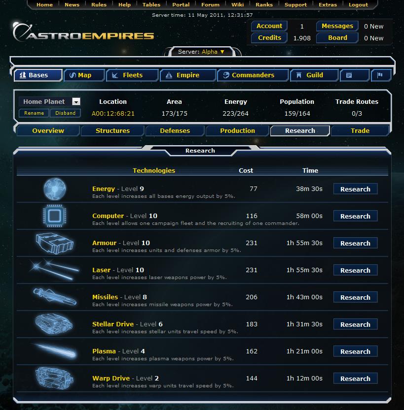 Skin Blue Nova