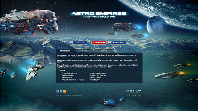 astro empires developer