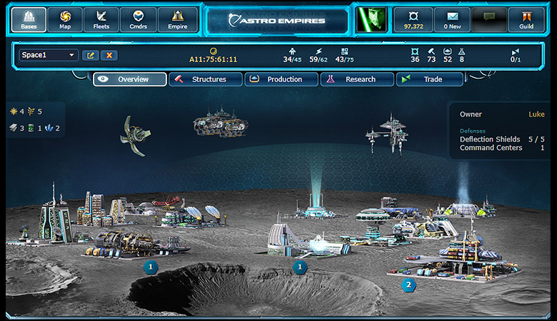 Astro Empires - Jogo de Browser de Estratégia Espacial